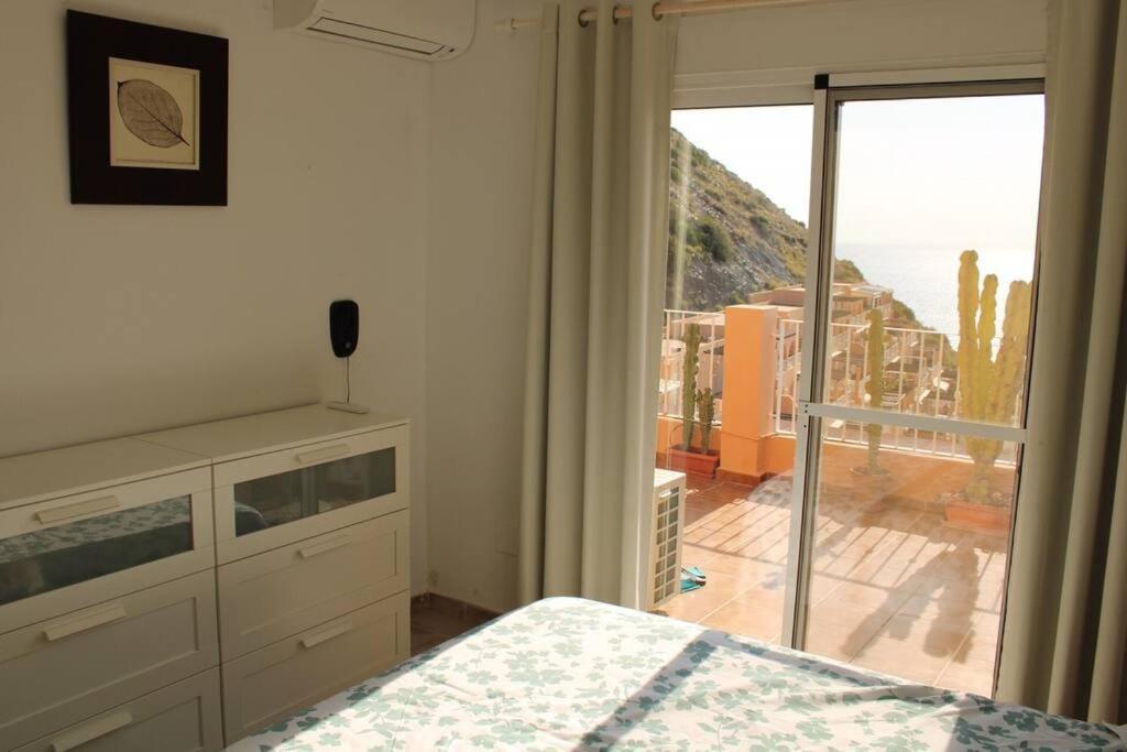 Appartamento Great Sea View, Pool & Parking Mojácar Esterno foto