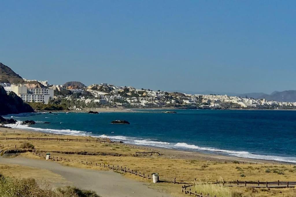 Appartamento Great Sea View, Pool & Parking Mojácar Esterno foto