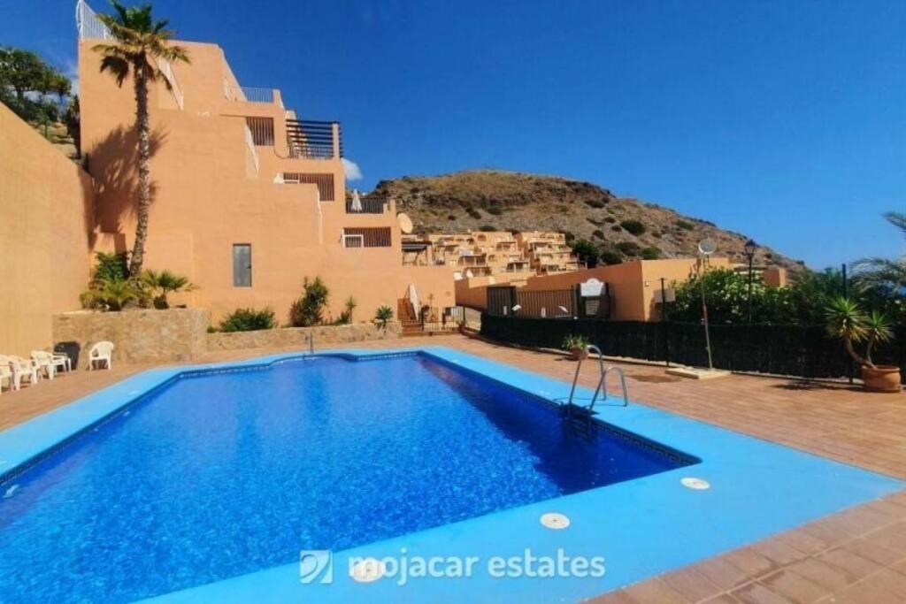 Appartamento Great Sea View, Pool & Parking Mojácar Esterno foto